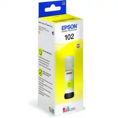 Epson Blekkpatron No.102 Gul EcoTank (70ml) (6.000 sider)