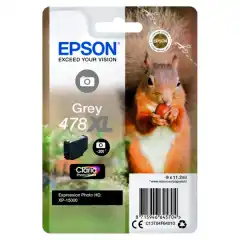 Epson Blekkpatron No.478XL Grå Høykapasitet (11.2ml)