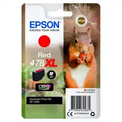 Epson Blekkpatron No.478XL Rød Høykapasitet (10.2ml) (830 sider)