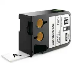 Dymo DirectLabel-etikett Krympe Strømpe Sort på Hvit 24mm 1868811 (2.7m)