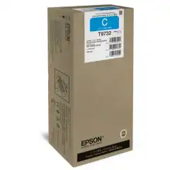 Epson Blekkpatron T9732 Cyan (192.4ml) (22.000 sider)