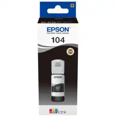 Epson Blekkpatron No.104 Sort EcoTank (65ml) (4.500 sider)