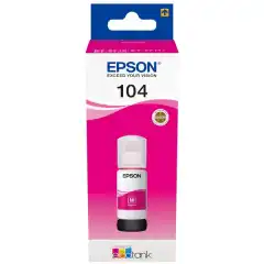Epson Blekkpatron No.104 Magenta EcoTank (65ml) (7.500 sider)