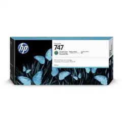 HP Blekkpatron No.747 Grønn Chromatic (300ml)