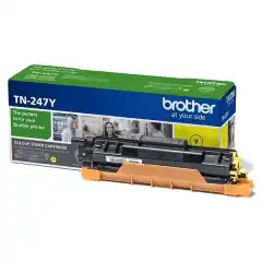 Brother Toner TN-247Y Gul Høykapasitet (2.300 sider)