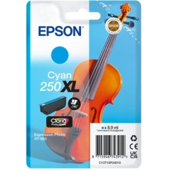 Epson Blekkpatron No.250XL Cyan Høykapasitet (8.9ml)