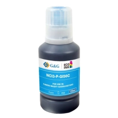 TB Blekkpatron GI-56C Cyan (135ml) (14.000 sider), erstatter Canon 4430C001