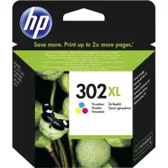 HP Blekkpatron No.302XL Farge Høykapasitet (8ml)