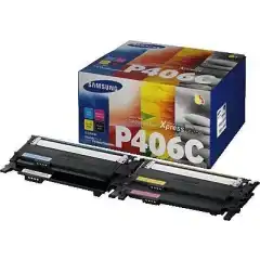 Samsung Tonerpakke Sort/C/M/Y CLT-P406C (1.500/3x1.000 sider)