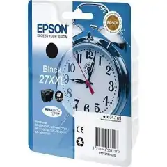 Epson Blekkpatron No.27XXL Sort Ekstra Høykapasitet (34.1ml)