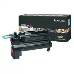 Lexmark Toner Magenta X792X1MG Høykapasitet Return (20.000 sider)