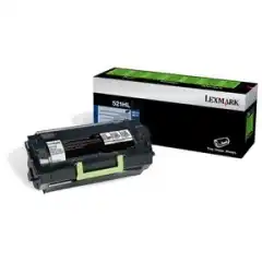 Lexmark Toner Sort 522HL Høykapasitet (25.000 sider)