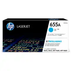 HP Toner 655A Cyan (10.500 sider)