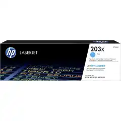 HP Toner 203X Cyan Høykapasitet (2.500 sider)