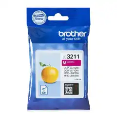 Brother Blekkpatron LC-3211M Magenta (200 sider)