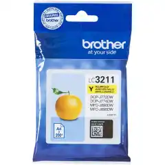 Brother Blekkpatron LC-3211Y Gul (200 sider)