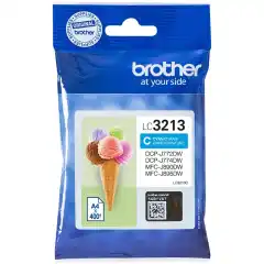 Brother Blekkpatron LC-3213C Cyan Høykapasitet (400 sider)