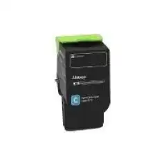 Lexmark Toner Cyan 78C10C0 (1.400 sider)