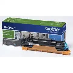 Brother Toner TN-247C Cyan Høykapasitet (2.300 sider)