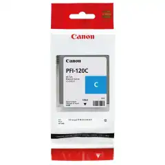 Canon Blekkpatron PFI-120C Cyan (130ml)
