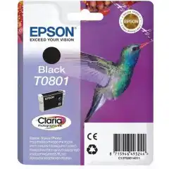 Epson Blekkpatron T0801 Sort (7.4ml)