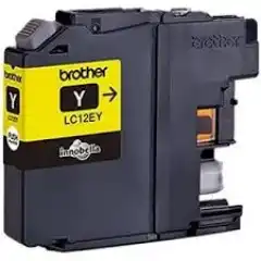 Brother Blekkpatron LC-12EY Gul (1.200 sider)