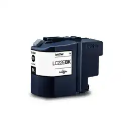 Brother Blekkpatron LC-22EBK Sort (2.400 sider)