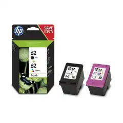 HP Blekkpatron Pakke No.62 Sort & Farge (200/165 sider)