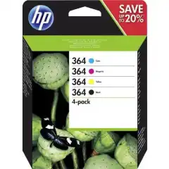 HP Blekkpatron Pakke No.364 Sort/CMY