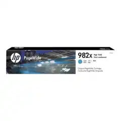 HP Blekkpatron No.982X Cyan Høykapasitet (116ml) (16.000 sider)