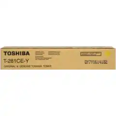 Toshiba Toner Gul T-281CEY 220g (10.000 sider)