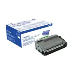 Brother Toner TN-3480 Sort Høykapasitet (8.000 sider)