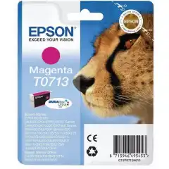 Epson Blekkpatron T0713 Magenta (5.5ml) (345 sider)
