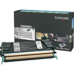 Lexmark Toner Sort C5240KH Høykapasitet (8.000 sider)