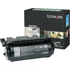 Lexmark Toner Sort 12A7462 Høykapasitet (21.000 sider)