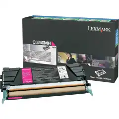 Lexmark Toner Magenta C5240MH Høykapasitet Return (5.000 sider)