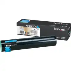 Lexmark Toner Cyan X945X2CG (22.000 sider)
