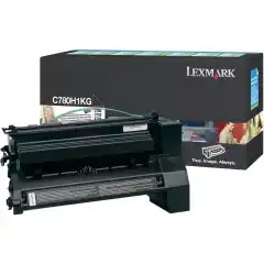 Lexmark Toner Sort C780H1KG Høykapasitet (10.000 sider)
