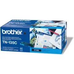 Brother Toner TN-135C Cyan Høykapasitet (4.000 sider)