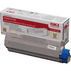 OKI Toner Gul 43872305 (2.000 sider)