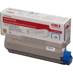 OKI Toner Cyan 43872307 (2.000 sider)