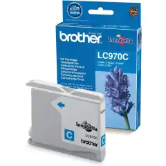 Brother Blekkpatron LC-970C Cyan (300 sider)