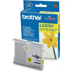 Brother Blekkpatron LC-970Y Gul (300 sider)
