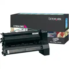 Lexmark Toner Magenta C780A1MG (6.000 sider)