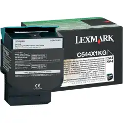 Lexmark Toner Sort C544X1KG Ekstra Høykapasitet (6.000 sider)