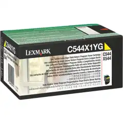 Lexmark Toner Gul C544X1YG Ekstra Høykapasitet (4.000 sider)