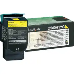Lexmark Toner Gul C540H1YG Høykapasitet (2.000 sider)