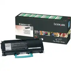 Lexmark Toner Sort E260A11E (3.500 sider)