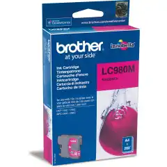 Brother Blekkpatron LC-980M Magenta (5.5ml) (260 sider)