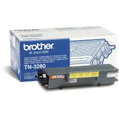 Brother Toner TN-3280 Sort Høykapasitet (8.000 sider)